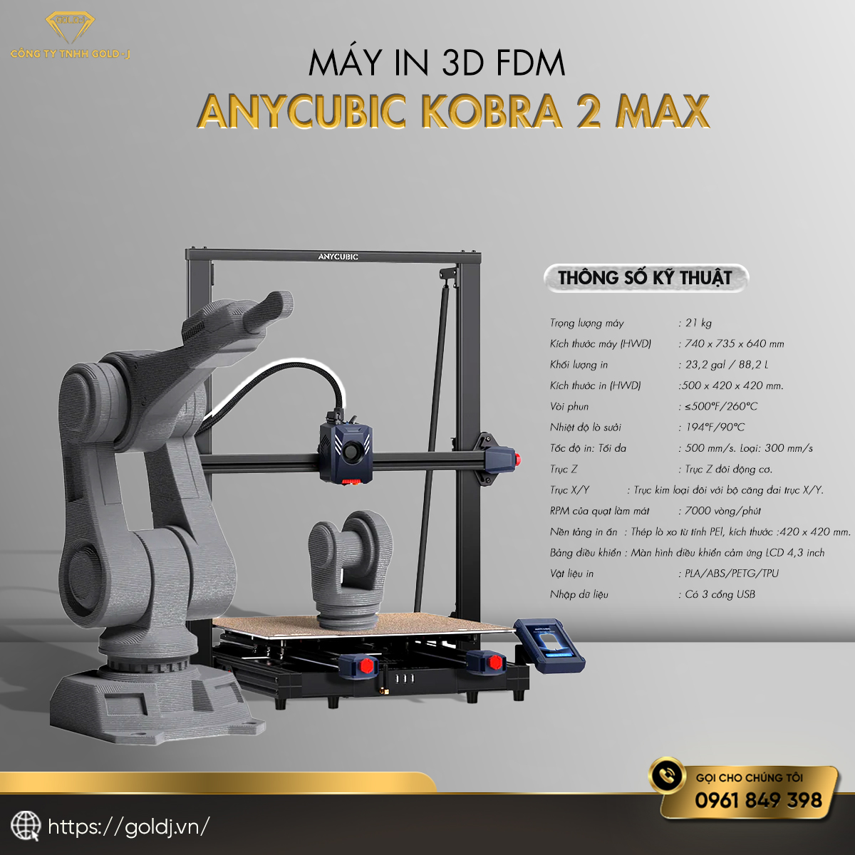ANYCUBIC KOBRA 2 MAX