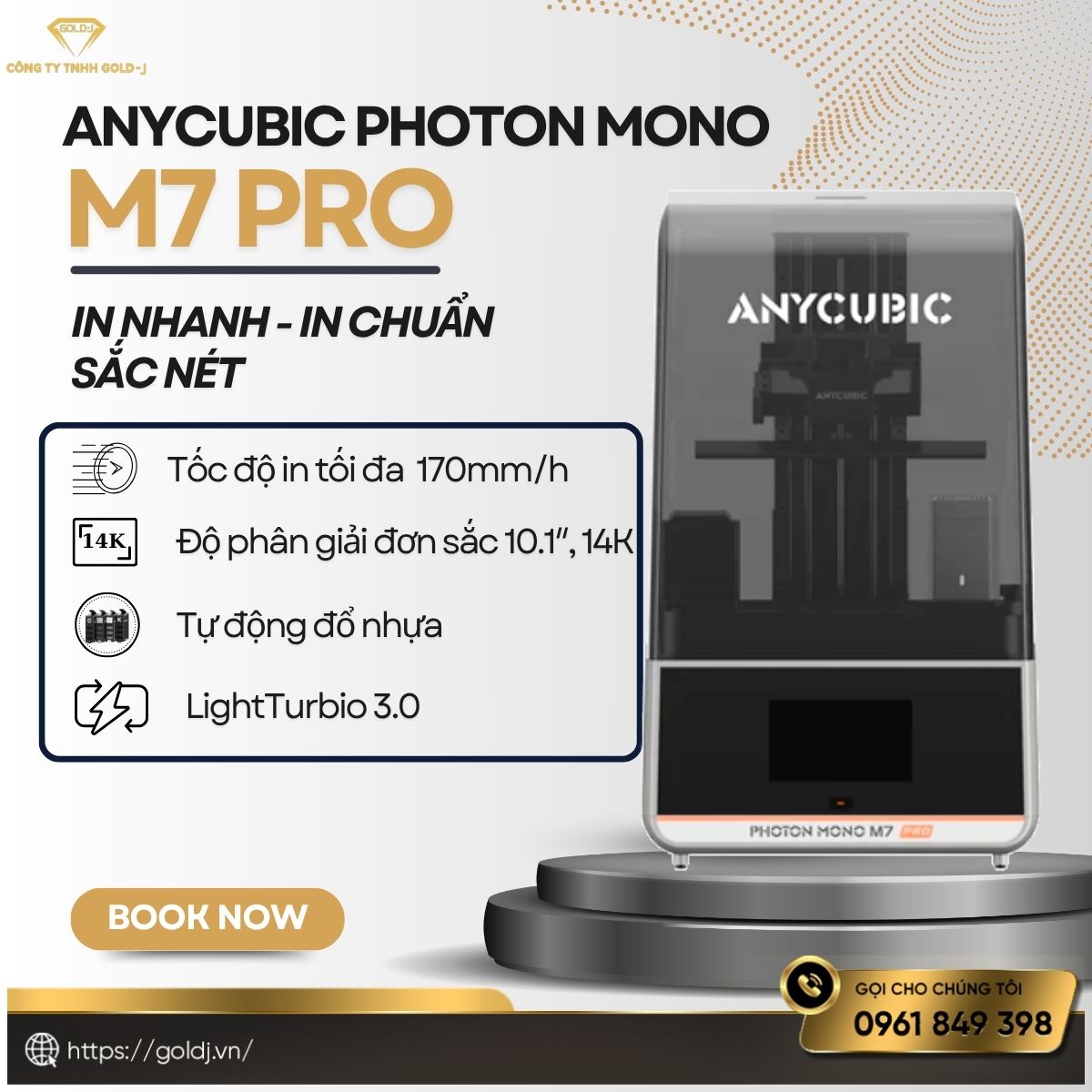 ANYCUBIC PHOTON MONO M7 PRO