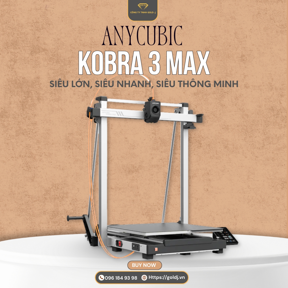 ANYCUBIC KOBRA 3 MAX